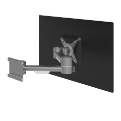 52.142 | Viewmate monitor arm - toolbar 142 | silver | For 1 monitor, adjustable depth, with rail mount.