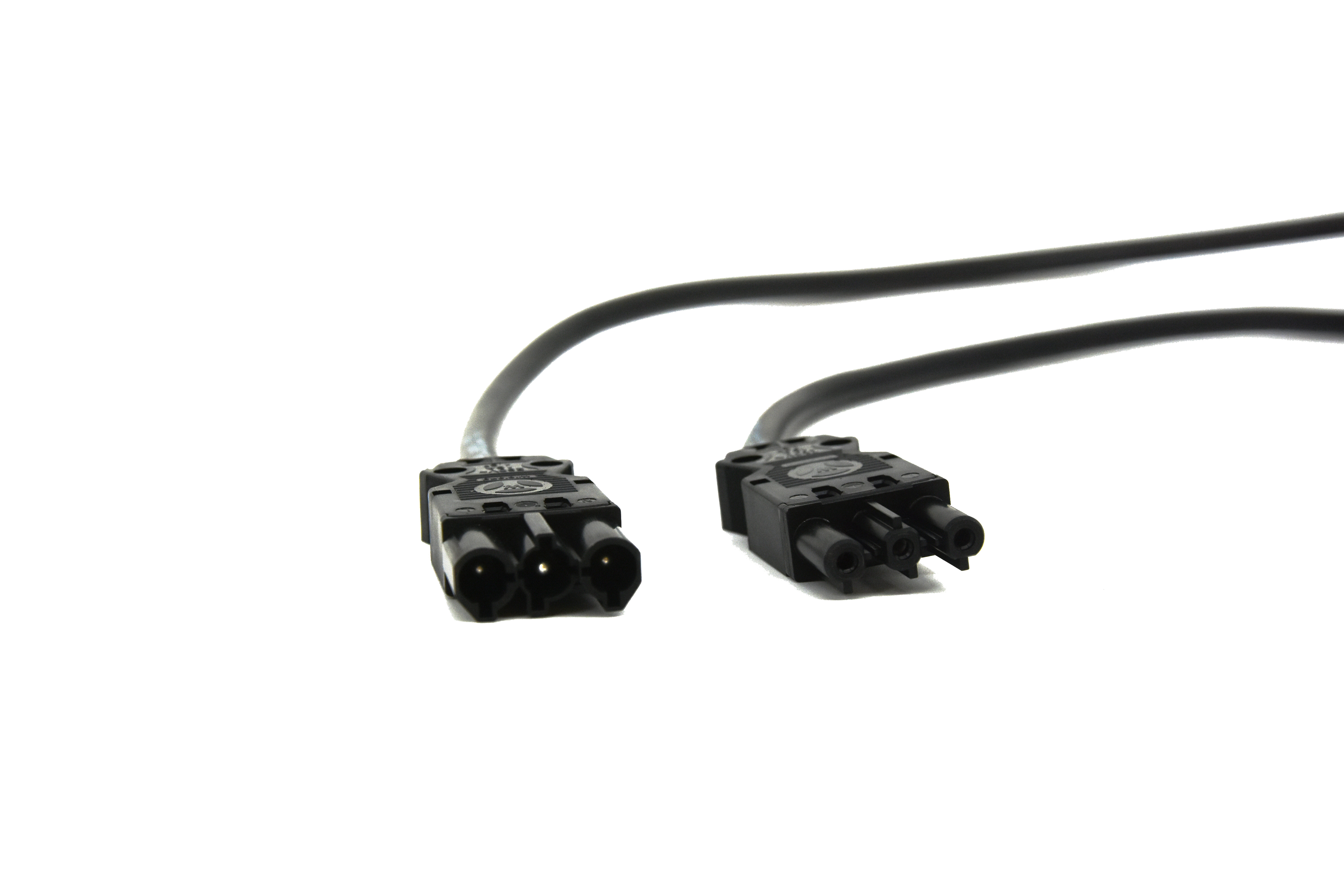 24.303 | Kabel GST18 Buchse zu GST18 Stecker 2m - 303 | schwarz | Detail 1