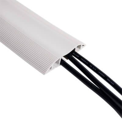 31.300 | Addit kabelafdekking 300 cm - straight 300 | grijs | Om maximaal 6 kabels te geleiden. | Detail 1