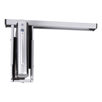 32.362 | Viewmate computer holder - desk 362 | silver | For mounting thin clients vertically or horizontally under the desk. | Detail 4