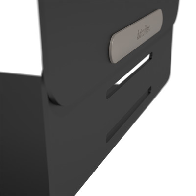 45.123 | Addit Bento® monitorverhoger - verstelbaar 123 | zwart | 3 hoogte instellingen, max. gewicht 20 kg | Detail 7