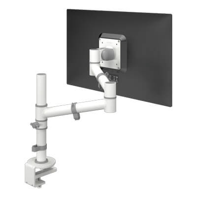 48.120 | Viewgo monitor arm - desk 120 | white | For 1 monitor, adjustable height and depth, with desk mount. | Detail 1