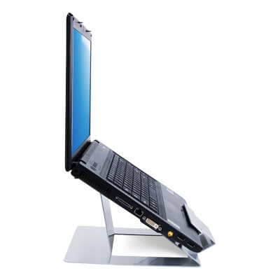 51.388 | Addit laptopstandaard - verstelbaar 388 | zilver | Verstelbaar, voor laptops tot 18-inch. | Detail 1