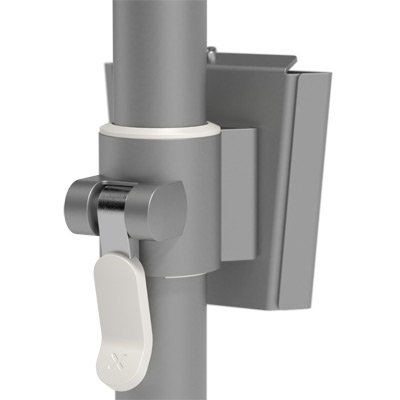 52.052 | Viewmate monitor arm - wall 052 | silver | For 1 monitor, adjustable height and depth, with wall mount. | Detail 6