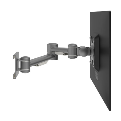 52.142 | Viewmate monitor arm - toolbar 142 | silver | For 1 monitor, adjustable depth, with rail mount. | Detail 3