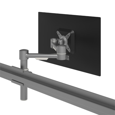 52.152 | Viewmate monitorarm - toolbar 152 | zilver | Voor 1 scherm, in hoogte en diepte verstelbaar, met railbevestiging. | Detail 6