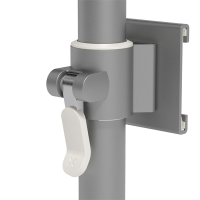 52.152 | Viewmate monitor arm - toolbar 152 | silver | For 1 monitor, adjustable height and depth, with rail mount. | Detail 7