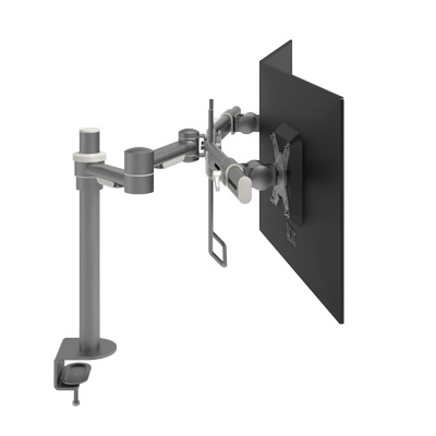 52.602 | Viewmate monitor arm - desk 602 | silver | With crossbar, adjustable height and depth, with desk mount. | Detail 2