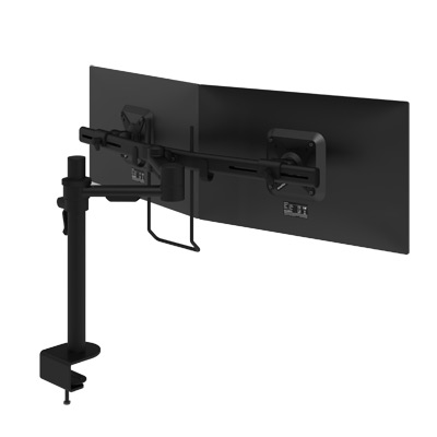 52.603 | Viewmate monitor arm - desk 603 | black | With crossbar, adjustable height and depth, with desk mount. | Detail 1