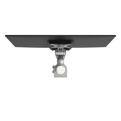 52.672 | Viewmate monitor arm - desk 672 | silver | For 2 monitors, adjustable height, with desk mount. | Detail 3