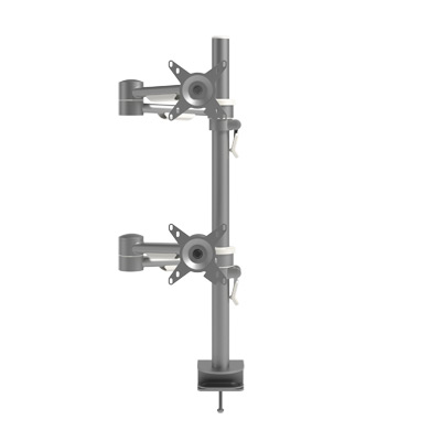 52.682 | Viewmate monitor arm - desk 682 | silver | For 2 monitors, adjustable height and depth, with desk mount. | Detail 4