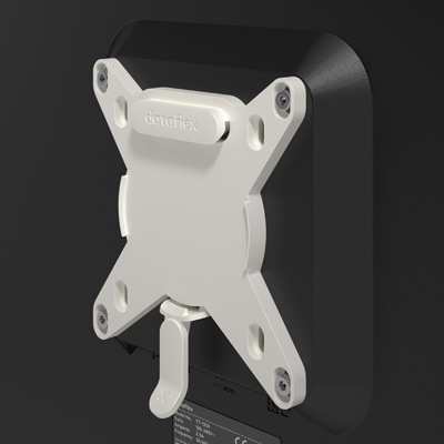 52.990 | Viewmate quick release mount – option 990 | white | For easily mounting and removing monitors with VESA mount. | Detail 2