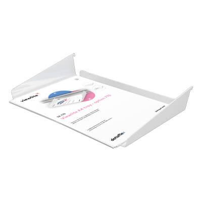58.770 | Viewlite A4 tray - option 770 | white | Freely moveable A4 tray with toolbar mount. | Detail 3