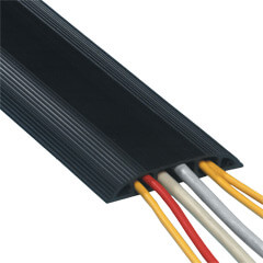 31.153 | Addit kabelafdekking 150 cm - recht 153 | zwart | Om maximaal 6 kabels te geleiden.