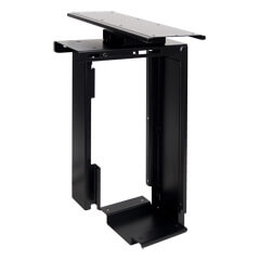 32.323 | Viewmate computer holder - desk 323 | black | For vertical and adjustable mounting of small or large computers under the desk.