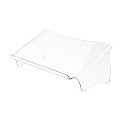 44.410 | Addit ErgoDoc® document holder 410 | clear acrylic | For documents up to A3 in size, slides over keyboard.