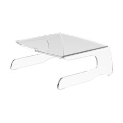 44.550 | Addit monitor riser 550 | clear acrylic | For monitors up to 15 kg.