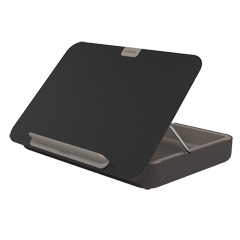 45.903 | Addit Bento® ergonomische toolbox 903 | zwart | persoonlijke opbergdoos, laptopstandaard, tablethouder en in-line documenthouder in één