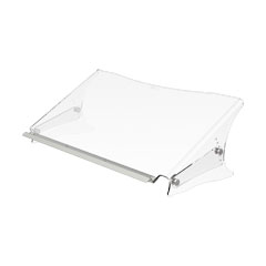 49.440 | Addit ErgoDoc® document holder - adjustable 440 | clear acrylic | Adjustable, for documents up to A3 in size, with 6 height and angle settings.