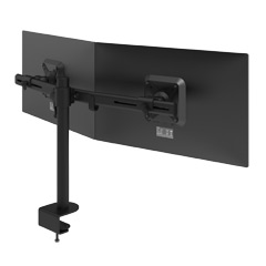 52.643 | Viewmate monitor arm - desk 643 | black | For 2 monitors, adjustable height, with desk mount.