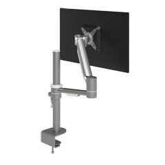 52.852 | Viewmate plus monitor arm – desk 852 | silver | For 1 monitor, adjustable height and depth, with desk mount.