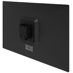 53.063 | Addit Bildschirmbefestigung 063 | schwarz | Für kleine Monitore, unterstützt VESA-Befestigungen bis 100 x 100 mm.