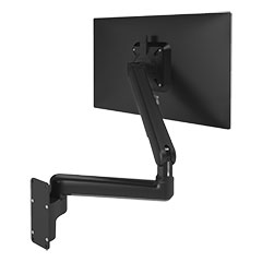 65.323 | Viewprime plus monitor arm – wall 323 | black