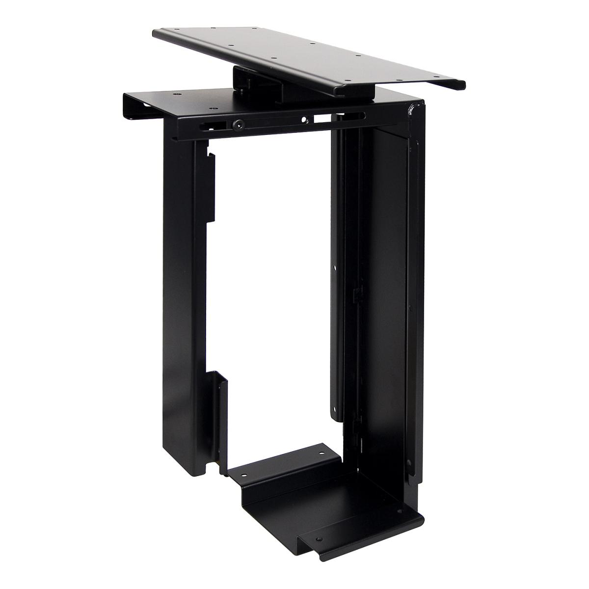 Stalen hangende bureau-organizer – organizer onder het bureau zonder boren – houder voor laptop en thuis, wit Stalen hangende bureau-organizer – organizer onder het bureau zonder boren – houder voor laptop en thuis, wit