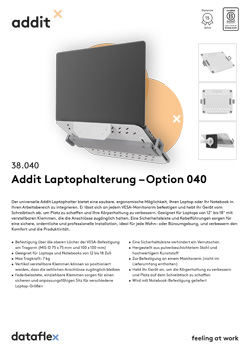 Produktblatt