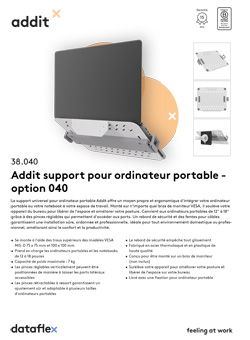 Fiche de produit