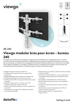 Fiche de produit