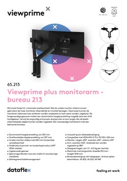 Viewprime plus monitorarm - bureau 213