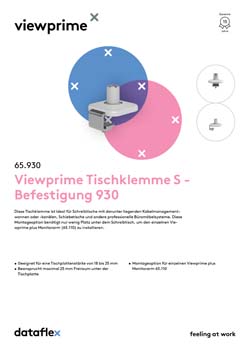 Produktblatt