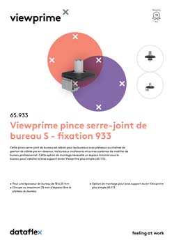 Fiche de produit