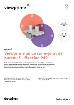 Fiche de produit