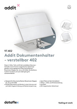 Produktblatt