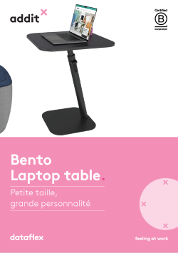 Bento Laptop Table