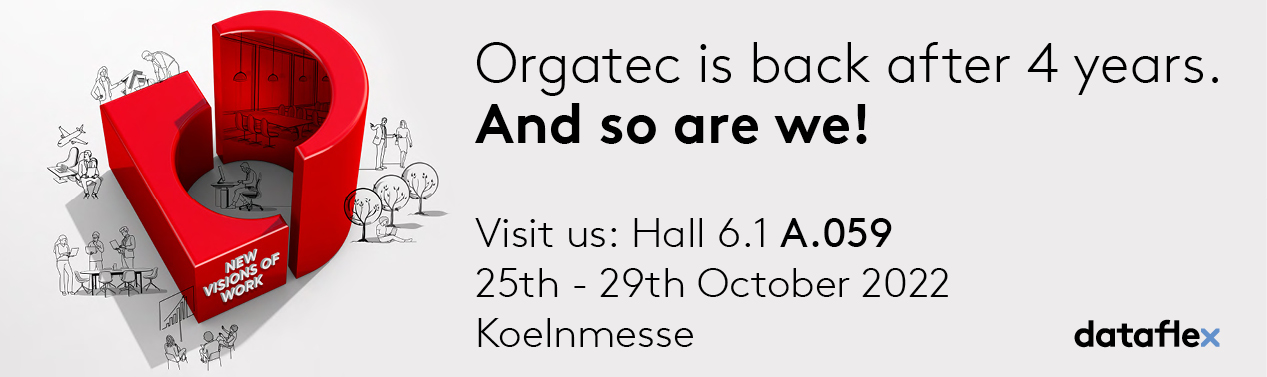 Dataflex auf der Orgatec 2022