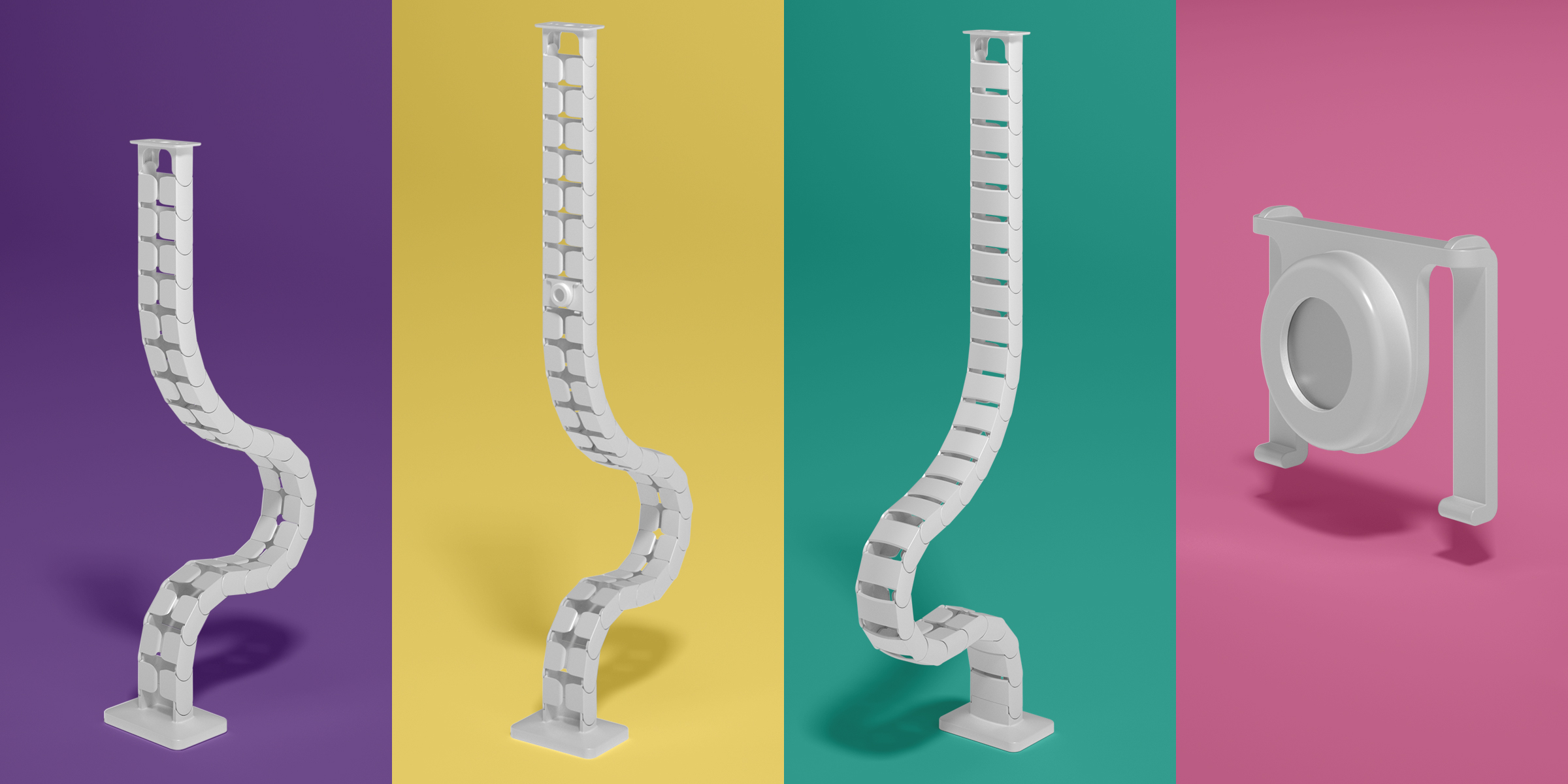 New recycled Dataflex cable guides. | Dataflex