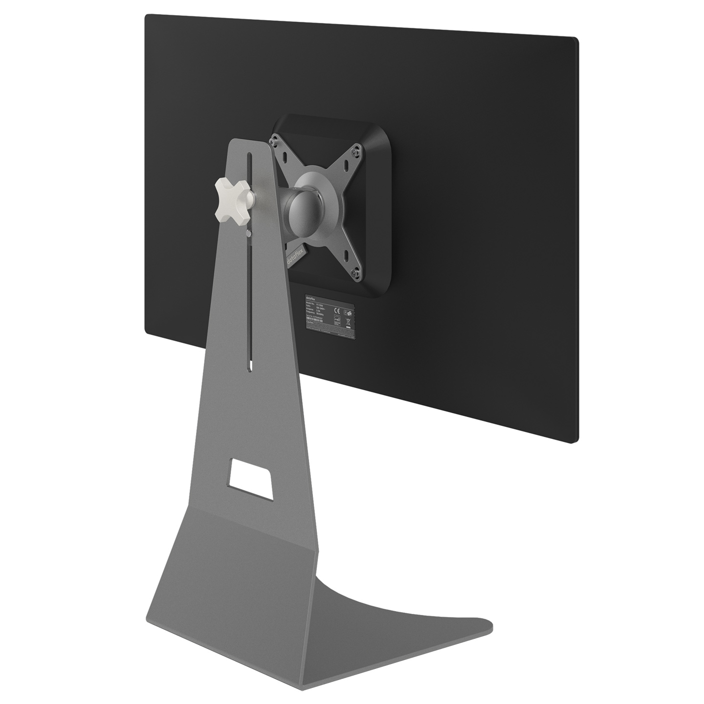 52.502 A great, easy and affordable way to get more out of the monitor. Replace your default stand that came with the monitor with this solid steel monitor stand and you can now adjust your monitor in height, tilt and even rotate it, to switch between portrait and landscape mode.