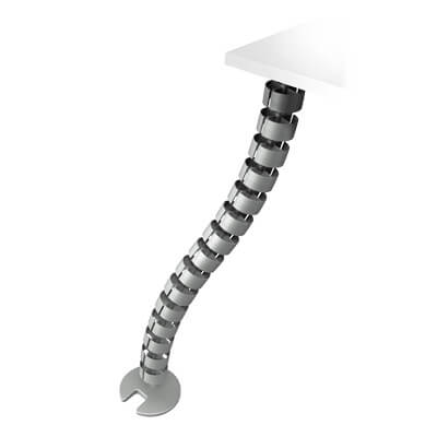 34.202 | Addit vertebra passacavi 82 cm 202 | argento | Per guidare verticalmente un massimo di 28 cavi sotto la scrivania. | Dettaglio 1