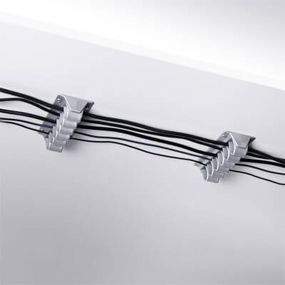 34.302 | Addit kabelgolf 302 | zilver | Om maximaal 10 kabels te geleiden. | Detail 2
