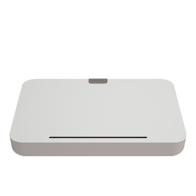 45.900 | Addit cassetta porta oggetti ergonomica Bento® 900 | bianco | vano per riporre oggetti personali, supporto notebook, tablet e documenti tutto in 1 | 