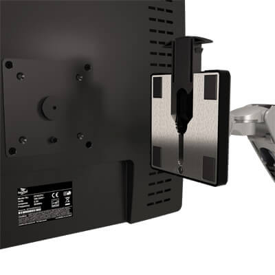 51.093 | Addit quick-release mount - option 093 | black | For easily mounting and removing monitors with VESA mount. | Detail 2