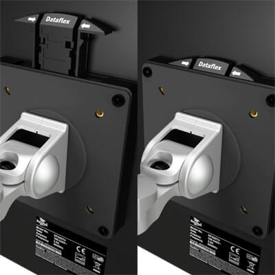 51.093 | Addit quick-release mount - option 093 | black | For easily mounting and removing monitors with VESA mount. | Detail 4