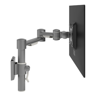 52.052 | Viewmate braccio porta monitor - parete 052 | argento | Per 1 schermo, altezza e profondità regolabili, con fissaggio a parete. | Dettaglio 2
