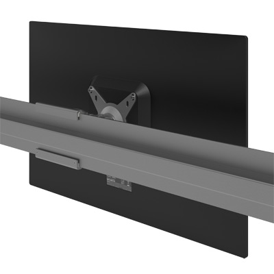 52.132 | Viewmate monitorarm - toolbar 132 | zilver | Voor 1 scherm, met railbevestiging. | Detail 4