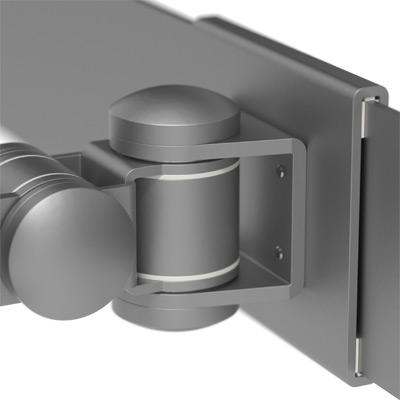 52.132 | Viewmate monitorarm - toolbar 132 | zilver | Voor 1 scherm, met railbevestiging. | Detail 7