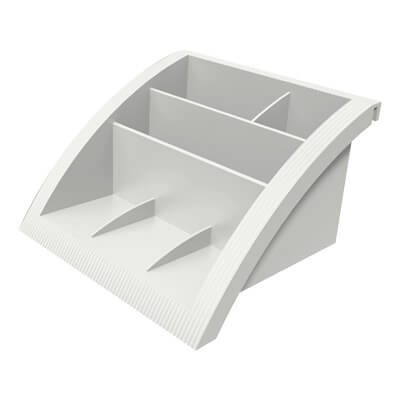 52.170 | Viewmate utensil tray - option 170 | white | Freely moveable storage space with toolbar mount. | Detail 2