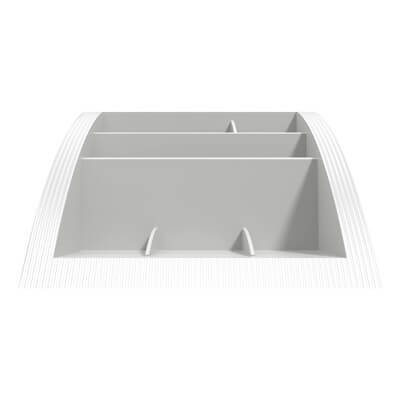 52.170 | Viewmate utensil tray - option 170 | white | Freely moveable storage space with toolbar mount. | Detail 3